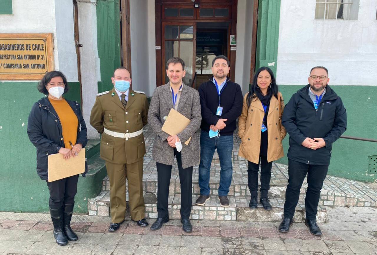 Comité visitó diversas unidades policiales de la Región de Valparaíso