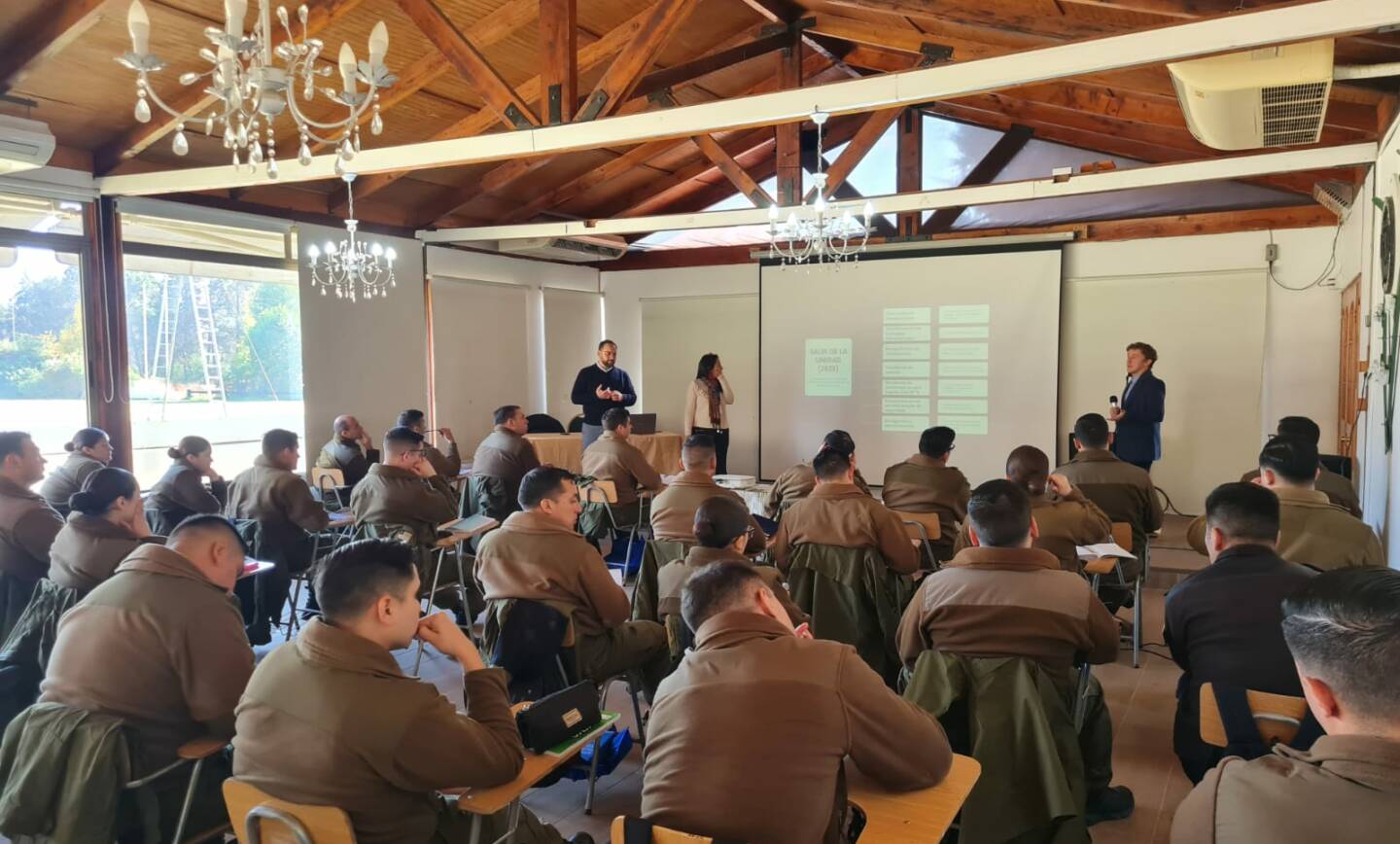 CPT participó en la XX versión del curso de instructores en DDHH de Carabineros de Chile
