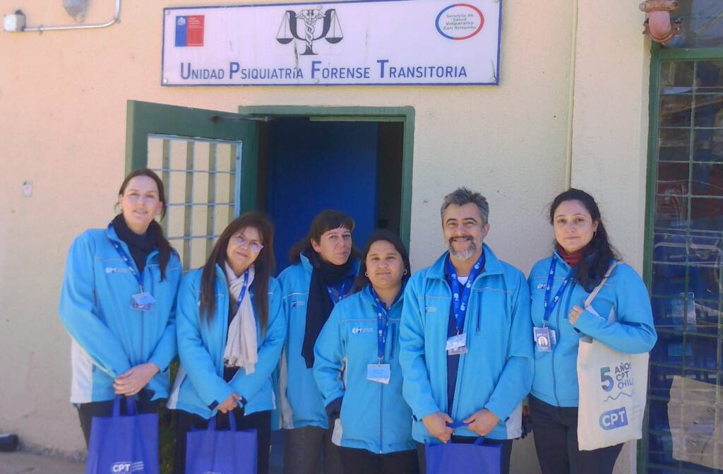 CPT realiza seguimiento a recomendaciones en la Unidad de Psiquiatría Forense Transitoria de Valparaíso
